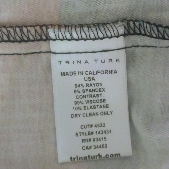 Trina Turk Lelah desert 🌈 rainbow mini dress sz small *2 - Picture 7 of 8